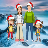 Free online html5 games - Christmas Vacation Family Escape HTML5 game 