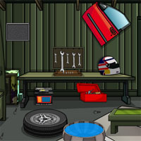 Free online html5 games - Mechanic Shop Escape game 