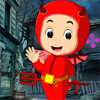Free online html5 games - Games4King Happy Devil Rescue game 