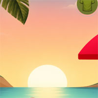 Free online html5 escape games - Beach Puppy Rescue