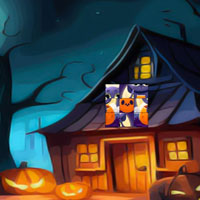 Free online html5 games - G2M Spectral House Escape game 