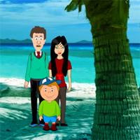 Free online html5 games - Family Rescue From Island House game - WowEscape 