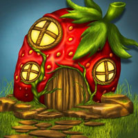 Free online html5 games - Strawberry Cottage Land Escape HTML5 game 