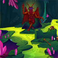 Free online html5 games - EnaGames The Circle-Crystal Cave Escape game 