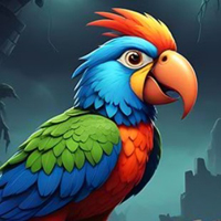 Free online html5 games - Bandit Parrot Escape game 