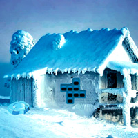 Free online html5 games - Big Winter Forest Escape game 