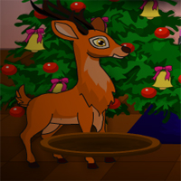 Free online html5 games - Games4Escape Reindeer House Escape game 