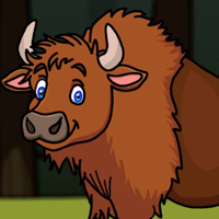 Free online html5 games - G2J Rescue the Bison from Cage game 