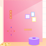 Free online html5 games - Incredible Pink House Escape game 