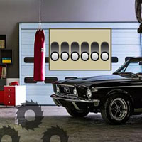 Free online html5 games - Murky Car Garage Escape game 