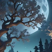 Free online html5 games - 365 Dreamy Forest Escape game 