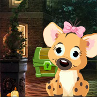 Free online html5 games - Games4King Cute Girl Hyena Rescue game 