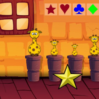 Free online html5 games - G2J Golden Fort Wall Escape game 