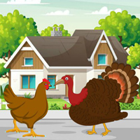 Free online html5 games - Save The Turkey Friend game 