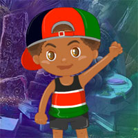 Free online html5 games - Games4King Kenya Boy Escape game - WowEscape 