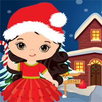 Free online html5 games - G4K Christmas Girl Rescue  game 