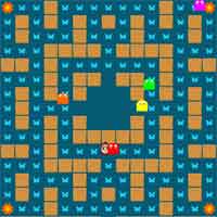 Free online html5 games - Masha Collecting Butterflies game 