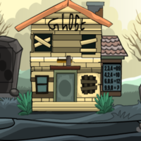 Free online html5 games - G2M Ghost House Escape game 