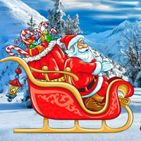 Free online html5 games - Find The Santa Sleigh game 