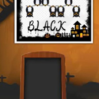 Free online html5 games - 8b Find Halloween Little Witch Girl game 