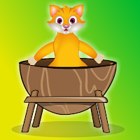 Free online html5 games - G2J Rescue The Cat From Egg House game 
