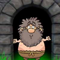Free online html5 games - G2J Dwarf Grandpa Escape game 
