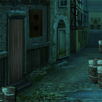 Free online html5 games - 8bGames Dark Street Escape game 