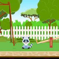 Free online html5 games - Cute Raccoon Escape game 