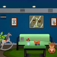 Free online html5 games - Blue Dwelling Escape game 