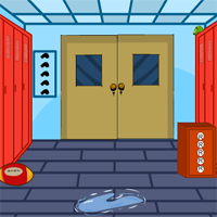 Free online html5 games - GenieFunGames Escape Sports Room game 