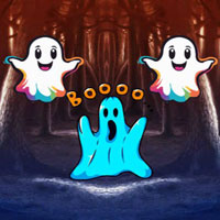 Free online html5 games -  Amusing Ghost Land Escape game 