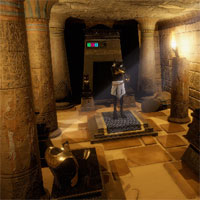 Free online html5 games - GFG Inside Egypt Pyramid Escape game 