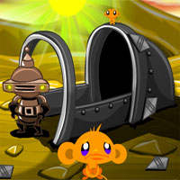 Free online html5 games - Monkey GO Happy Planet Escape PencilKids game 