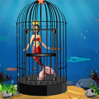 Free online html5 games - Knf Mermaid Escape From SeaShore game 