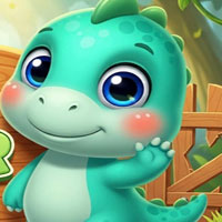 Free online html5 escape games - Friendly Dinosaur Escape