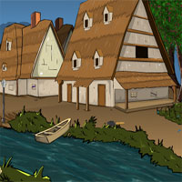 Free online html5 games - Medieval Fantasy Village Escape EightGames game 