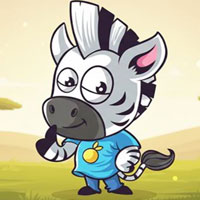 Free online html5 escape games - Calm Zebra Escape