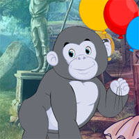 Free online html5 games - G4K Modest Chimpanzee Rescue Escape game 