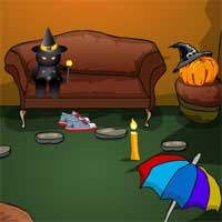 Free online html5 games - GenieFunGames Scary Graveyard Escape 2 game 