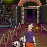 Free online html5 games - Halloween Pumpkin Garden game 