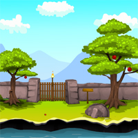 Free online html5 games - Escape007Games Lake Mountain Escape game 