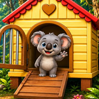 Free online html5 games - Save the Cute Koala game 
