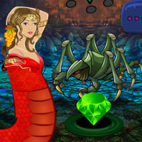 Free online html5 games - Fantasy Snake Pearl Rescue Games2rule game 