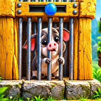 Free online html5 escape games - Free the Pig from the Cage