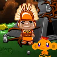 Free online html5 games - MonkeyHappy Monkey Go Happy Stage 157 game 