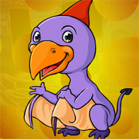 Free online html5 games - Games4King Baby Pterodactyl Escape game 