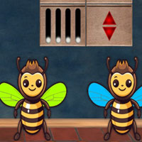 Free online html5 games - 8b Find Queen Bee game 