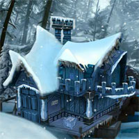 Free online html5 games - Ena The Frozen Sleigh-The Lake House Escape game 