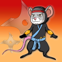 Free online html5 games - G2J Ninja Rat Escape game 