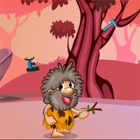 Free online html5 games - Hungry Cave Man Escape III game 